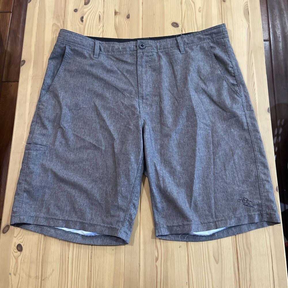 Da Hui Hybrid Collection 38 (Fit 38W) Polyester Hybrid Land Water 10.5" Shorts